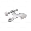 Rok Hardware Heavy Duty Hinge Pin Door Stop, Brushed Chrome