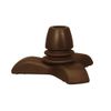 RQ Stick 3 Point Type Rubber Tip M Brown