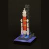 nanoblock - Space - Rocket and Launch Pad, Sight to See Series Building Kit