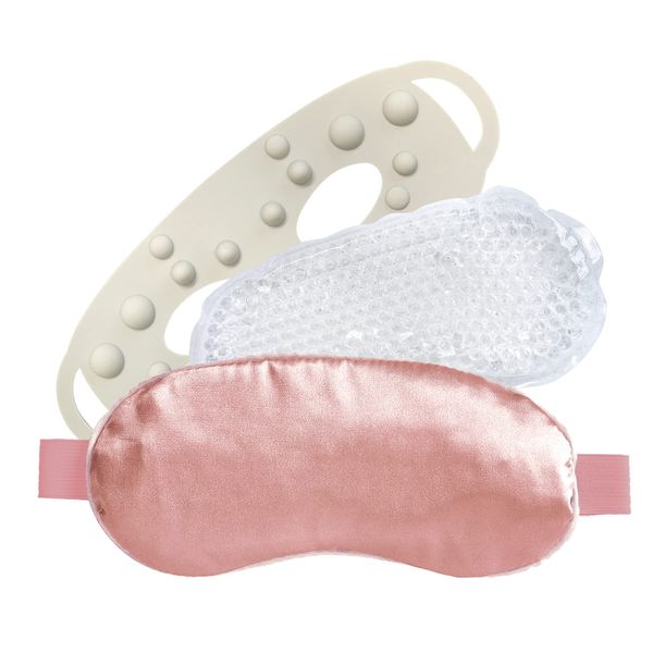 Ne cocochi Ne Cocochi Maruei Nissan Eye Mask, Hot and Cool, Stimulating, Sleep Good Sleep, Good Sleep, Mother's Day Gift, Present, Healing Goods, Microwave Oven, Cordless, Moisturizing Fabric,