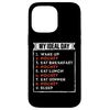 iPhone 14 Pro Max Funny Hockey my ideal day Case