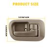 For 1998-2003 Toyota Sienna Interior Inner Door Handle Driver Passenger Set 2Pcs