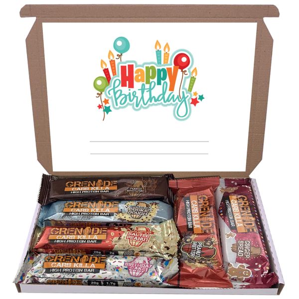 Grenade Carb Killa 6x60g High Protein Bars Bar Gift Hamper Box Mixed 6 Flavours