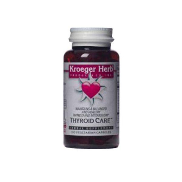 Thyroid Care - Metabolizer 100 VCap By Kroeger Herb