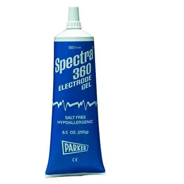 8.5 OZ SPECTRA 360 ELECTRODE CONDUCTIVE GEL ECG GEL Salt Free****NEW