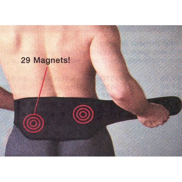 Magnetic Therapy Magnetic Back Support Belt with 29 Magnets (Medium)