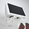 Echo Show 8 Wall Mount Wall Bracket Adjustable Tilt Multi Function - Upright & Angled (White)