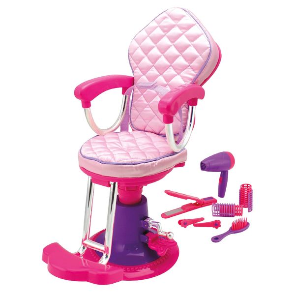 18 INCH Doll Salon Chair and Beauty playset fit for Most 18 INCH Dolls, Doll Salon Chair, Doll Beauty Set