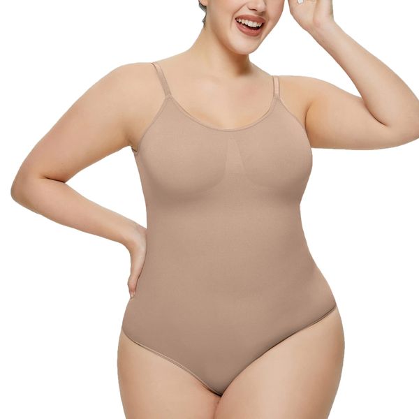 Maeau Women's Shapewear Body Suit Tights, Body Shaper, Tummy Tights, Butt Lifter, Inner Corset, Girdle, High Elasticity, Beautiful Butt, #Nude