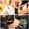SOIDMHP Mini Screwdriver Set, 6 Pieces, Multicolor, Flat & Philips, Electronics & Watch Repair
