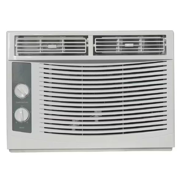 White Danby 5,000 BTU 115V 150 Sq. Ft. Window Air Conditioner Cools Unit