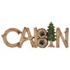 BLACK FOREST DECOR Cabin Twig Wall Plaque