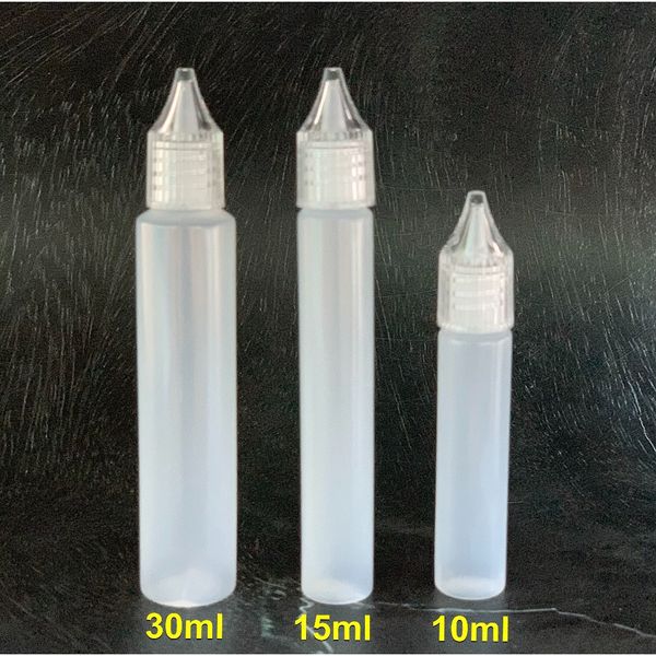 Cuticle Oil Empty Bottle 10ml15ml/30ml Nail Remover Pointed Cap Container