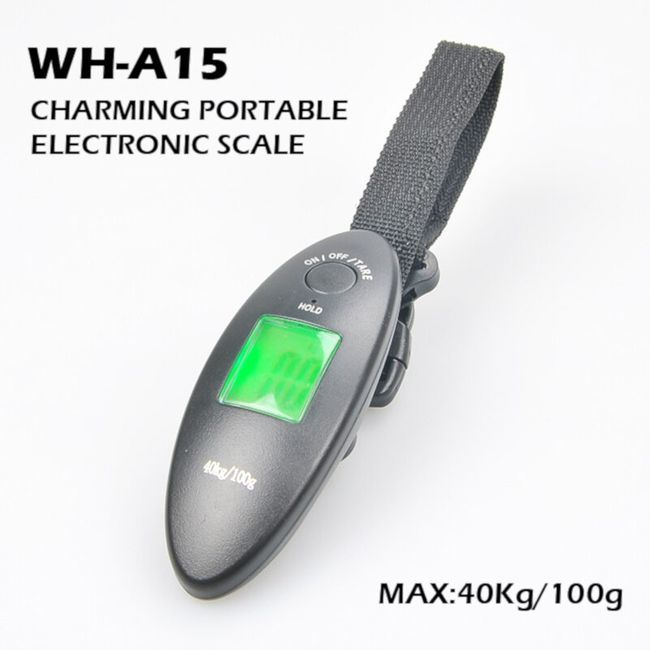 100g/40kg Digital Scale LCD Display Portable Mini Electronic Luggage Scale