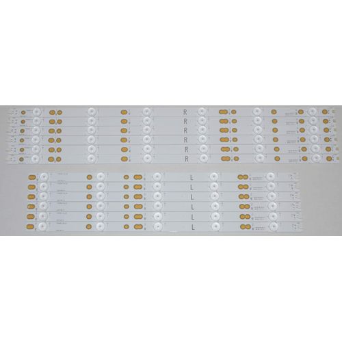 Genuine Parts 500TT65/500TT66 LED Backlight Strips Replace 500TT61/500TT62