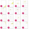 Sticker Paper for Printer A4, White Printable Sticky Labels for Printing - 25 Sheets