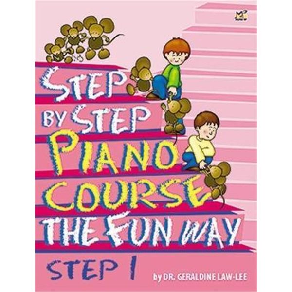 预订Step By Step Piano Course The Fun Way 1