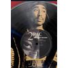 2 Pac Framed Black Vinyl Etched LP Shadowbox