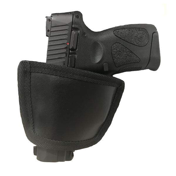 Concealment Inside Waistband or Outside Waistband Black Leather Gun Holster Fits Taurus PT111 Millennium G2