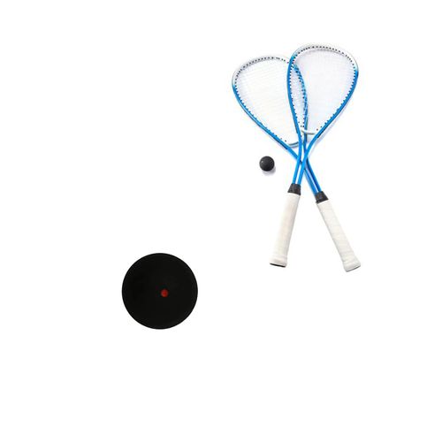 Vokowin 4pcs Mixed Pack Squash Balls, Training Squash Ball, High Bounce Training Squash Ball (Four different sizes) (K335-4)