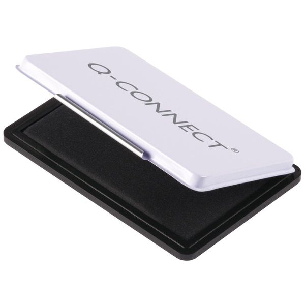 Q-Connect Medium Stamp Pad Black, 110 x 70 cm