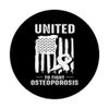 Americans United Against Osteoporose PopSockets mit austauschbarem PopGrip