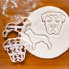 2er Set Rottweiler Ausstechformen (Formen: Gesicht & Körper), 2 Teil, Bakerlogy
