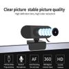 USB Web Webcam,Full HD 2MP/30fps 1080P Computer Camera, Laptop/Desktop Video Calling PC Live Webcam,for Learn/Meeting/Interview/Conference,with Microphone(Black)