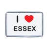 I Love Essex - Small Plastic Fridge Magnet