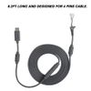 Bewinner Replacement Cable for 360 Controller, USB Cable 4Pin Gamepad Cable Replacement Wire Cable with Breakaway Adapter for 360 Controller(Gray)