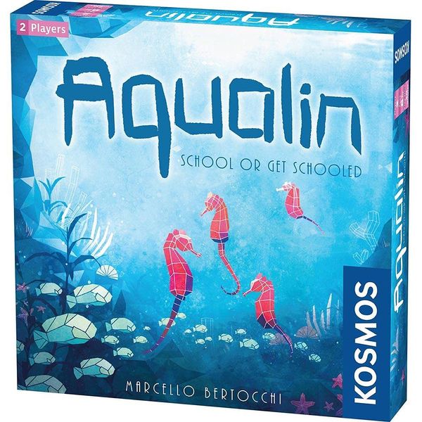 Thames & Kosmos Aqualin, Strategy Game, Family Games for Game Night, Board Games for Adults and Kids, For 2 Players, Age 8+