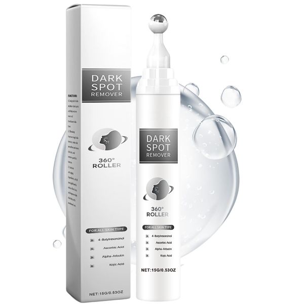 Dark Spot Remover For Face With Roller, Dark Spot Correcting Serum, Dark Spot Corrector For Age Spot Sun Spot Freckles Brown Spot, Melasma Treatment For Face, Hydrating Serum, Glow Serum