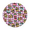 Easter Cute Colorful Chocolate Easter Egg Basket Pattern PopSockets Swappable PopGrip