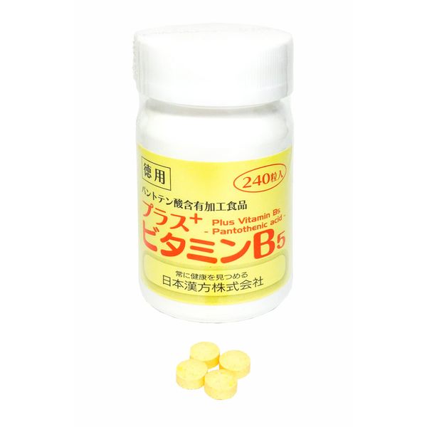 日本漢方 プラスビタミンB5 徳用 240粒入