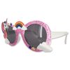 Pohotobooth Props Ltd Pink Glitter Unicorn Rainbow Sunglasses