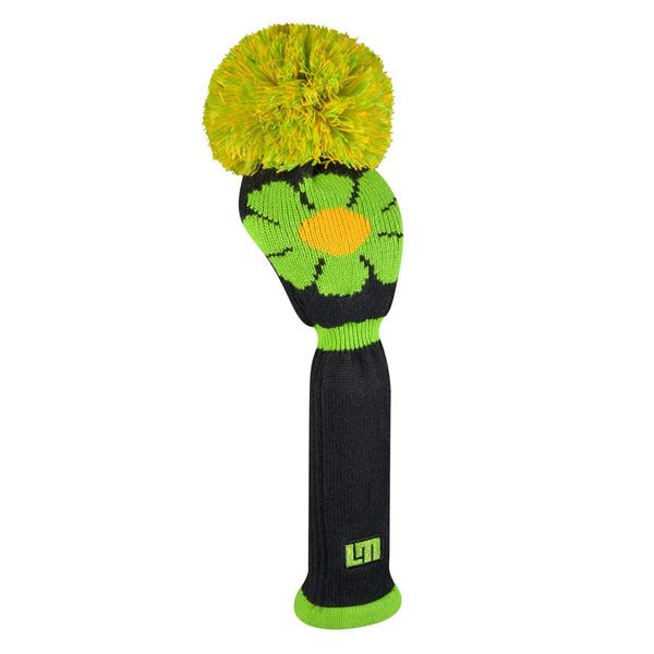 Just4Golf Fashion Headcover Driver Loudmouth Magic Bus Lime/Yellow