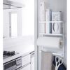 tower Magnetic Kitchen Paper Holder [Magnetic Fridge Side Rack Tower] (White/02744)