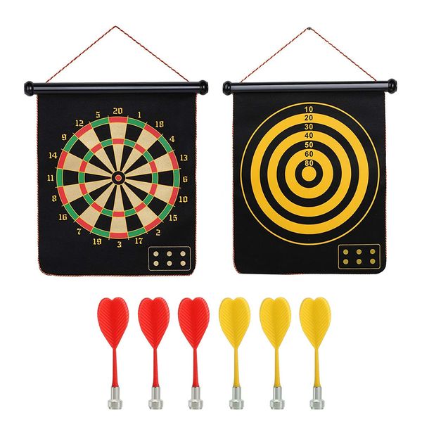 JOWAY Dart Board, Darts, Competition Toy, Soft Darts, Magnetic Darts, Safe Darts, Dart Arrows, Dart Drive, Safe Soft Darts, Fabric Darts, Household Darts, Hobby, Magnetic Darts Set, For Wall Hanging, Double Sided, Safe Darts, Indoor Darts Set, Easy Instal