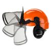 Husqvarna Forest Functional Professional Chainsaw Helmet Flourescent orange