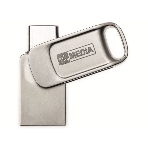 MYMEDIA MyDual USB 3.2 Type A/C Flash Drive 128GB