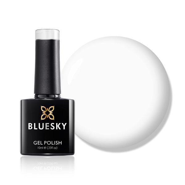 Bluesky Gel Nail Polish, Summer 2021 Collection, Wet Swimsuit Ss2113, 10 ml Cream, White, Pale, Nude, Pastel (Requires Curing Under LED or UV Lamp)