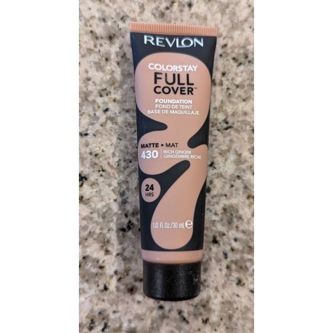 Revlon Colorstay Full Cover Matte Foundation Rich Ginger 430