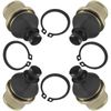 4 Ball Joints Upper Lower Set for Arctic Cat Prowler XTX 700 / XT 700 2008-2016