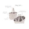 Hobby Gift Drawstring Fabric Craft Tote Bag, Bee