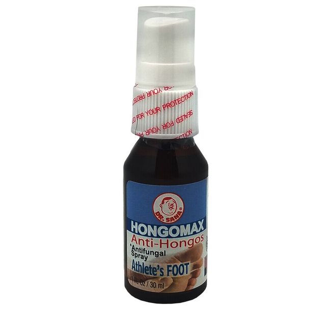 Dr Sana Hongomax Antifungal Spray. Fungus,  Athlete's Foot and Ringworm. 1 oz