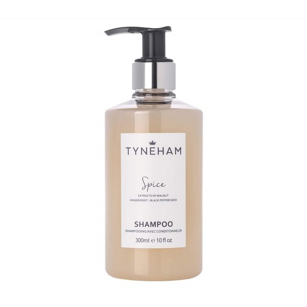 Tyneham Spice Conditioning Shampoo 300ml Clear Bottle