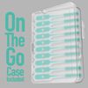 Dr. Emma Soft Rubberized Dental Picks Mint Brush Picks, 100 Count (1 Packs, Mint)
