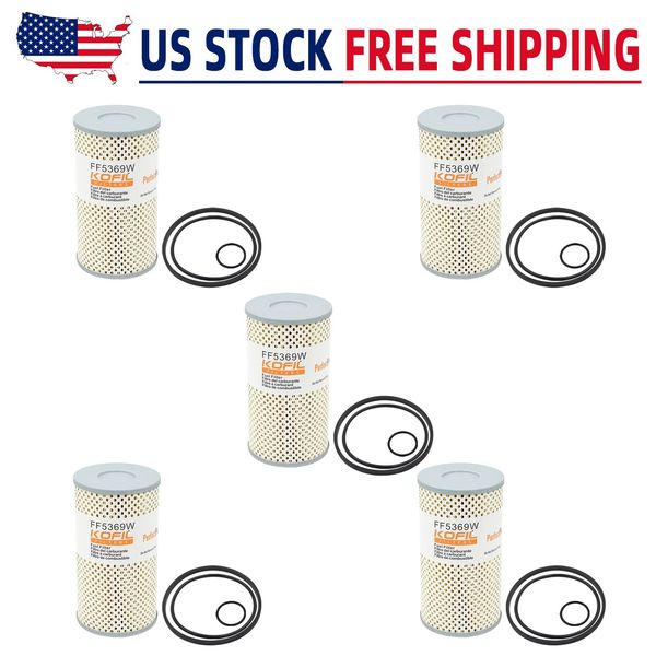 *(5set)* Replacement For Fleetguard Fuel Filter FF5369W - Cummins PF7744