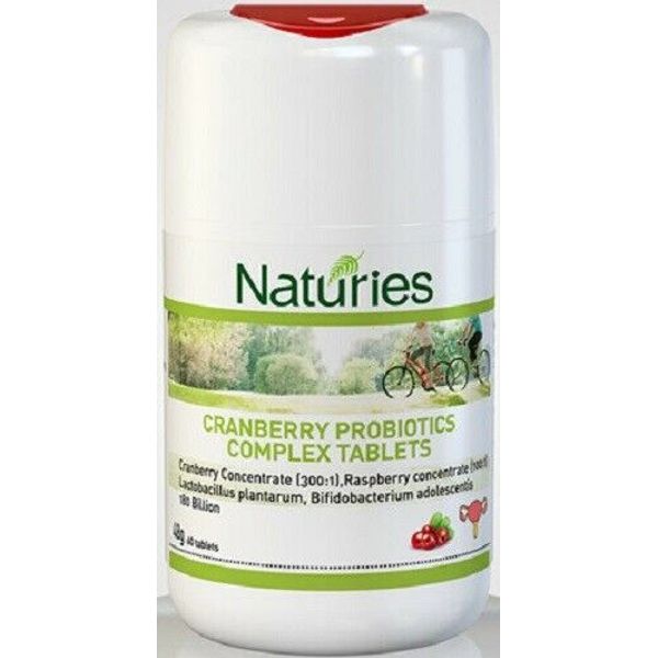 Naturies Cranberry Probiotics Complex 60 capsules