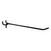 8" Black Metal Pegboard Hooks - 100 Pack